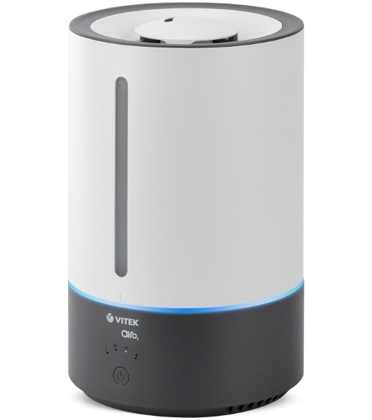 Увлажнитель воздуха Vitek VT-2346(MC) белый/серый, 30 м², 5 л
