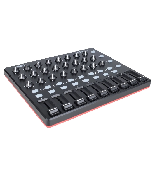 MIDI контроллер AKAI MIDIMIX 24 энкодера, 9 фейдеров, 8 кнопок Mute/Solo, 8 кнопок Rec Arm