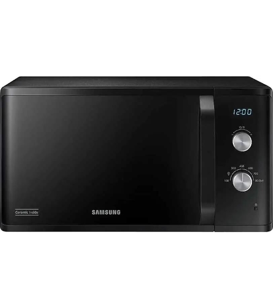 Микроволновая печь Samsung MS23K3614AK черный, 23 л, 800 Вт, переключатели - поворотный механизм