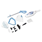 Паровая швабра Blackton Bt SM1114 White-blue, Мощность 1300 Вт, 2 в 1. Вертикальная и компактная, Резервуар для воды 300 мл, Время неприрывной работы до 20 минут, Быстрая и эффективная очистка всех типов полового покрытия: паркет, линолеум, плитка, Уничтожение до 99,9% бактерий и микробов, Поворотная щетка, 12 насадок в комплекте, Вертикальная парковка, Быстрый нагрева 20 секунд', фото2