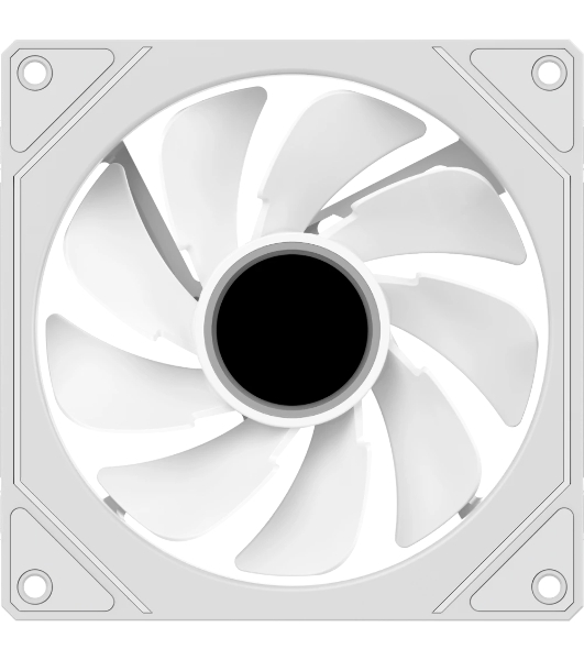 Вентилятор для корпуса Ocypus Gaммa F12 ARGb REVERSE BLADE WH (Gaммa-F12-WH1AM01X-GL)