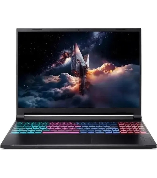 Ноутбук Acer Nitro V 15 ANV15-52-57BB Core i5 13420H 16Gb SSD512Gb NVIDIA GeForce RTX5050 8Gb 15.6' IPS FHD (1920x1080) Windows 11 Home Multi Language черный WiFi BT Cam (NH.U1PAA.004)