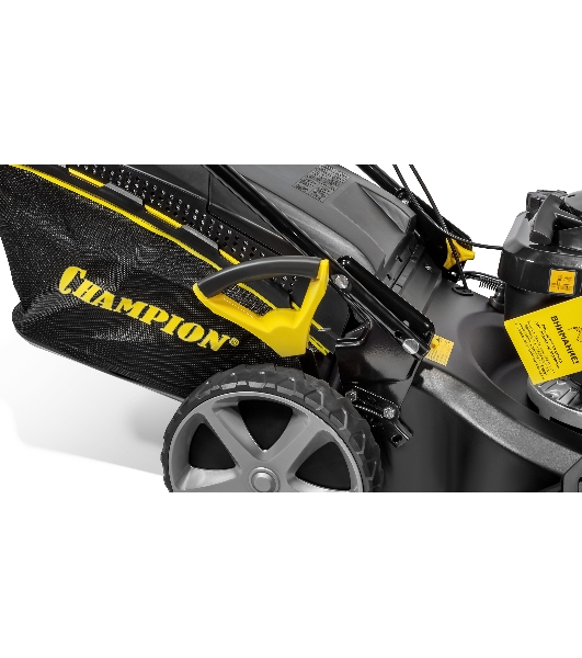 Газонокосилка CHAMPION LM5344 (4,4кВт привод 525мм 65л 25-75мм 1рычаг/6, 38кг 4в1)