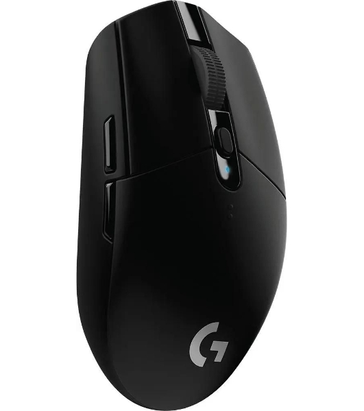 Мышь беспроводная Logitech G304 Lightspeed черный, 12000 dpi, радиоканал, USB, кнопки - 6