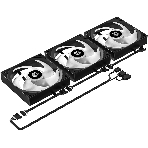 Система жидкостного охлаждения ID-Cooling FX360 LCD ARGb Soc-AM5/AM4/1200/1700/1851 черный 4-pin 27.2dB Al+Cu LCD 350W Ret, фото4