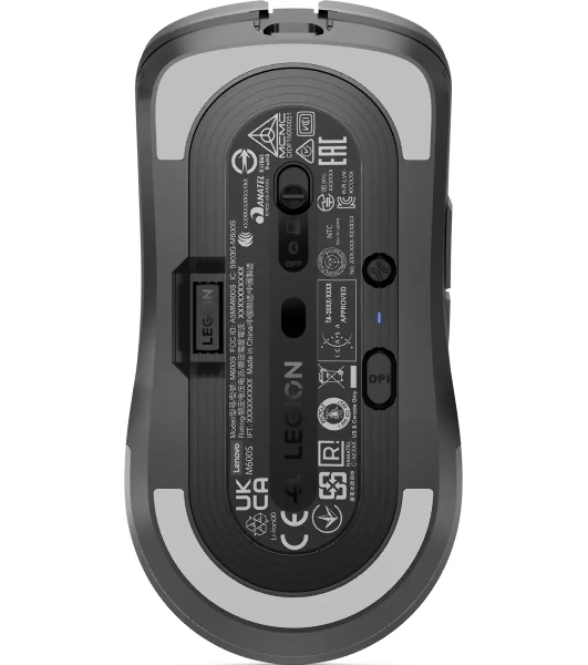 Мышь беспроводная Lenovo Legion M600s Qi Wireless Gaming темно-серый оптическая 19000dpi BT/Radio USB (GY51H47355)