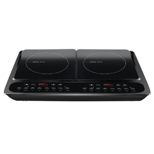 Плита настольная электрическая Centek CT-1514 черный, 3.5 кВт, индукция, конфорки - 2, стеклокерамика, сенсор