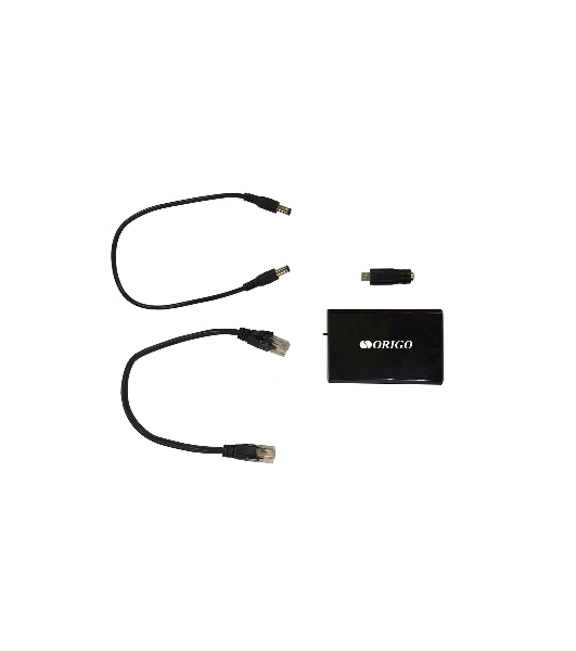 PoE-сплиттер ORIGO OPE301GS/A1A 802.3af/at, 1x1000Base-T PoE In, 1x1000Base-T, выход: 5/9/12В DC