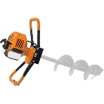 Мотобур Carver AG-43/000 бытовой 2-х такт. 1250Вт 1.7л.с. 43см3 6500об/мин, фото2