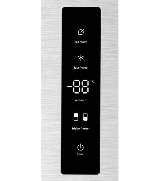 Холодильник Gorenje NRK620FAXL4 серый двухкамерный 238/86л морозилка снизу, No Frost