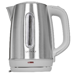 Чайник электрический Delta Lux DE-1015 серый 2кВт, 1.8 л