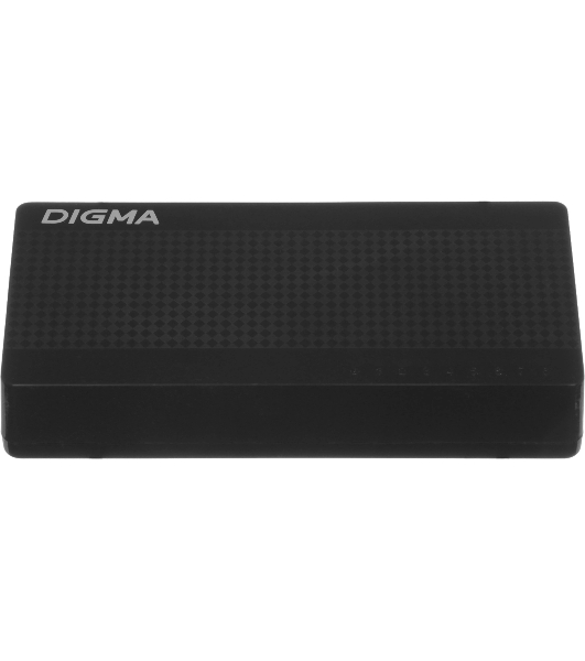 Коммутатор Digma DSW-308FE, 8×100 Мбит/с, неуправляемый