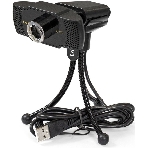 Веб-камера ExeGate BusinessPro C922 HD 1280x720, 30 кадр/с, USB Type-A, микрофон (шумоподавление), универсальное крепление, штатив в комплекте, фото3