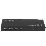 Док-станция WAVLINK WL-UG69DK1, USB Type-C, DisplayPort/HDMI/RJ-45/USB Type-C/Jack 3.5mm, USB, фото6