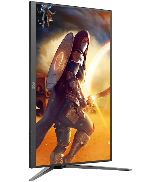 Монитор 27' AOC Q27G4S IPS 2560x1440, 300 Гц, 1 мс, 16:9, 350 кд/м², DP 1.4, 2xHDMI 2.1, DisplayHDR 400, FreeSync, черный