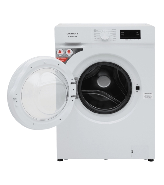 Стиральная машина Kraft KF-MBDS6108W белый, загрузка фронтальная 6 кг, 1000 об/мин, класс: А+++