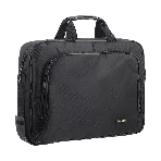 Сумка для ноутбука ExeGate EX264611RUS Office F1596 Black, черная, полиэстер, для ноутбуков до 15.6', фото 1