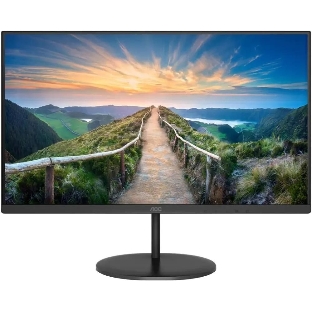 Монитор 23.8' AOC Value Line Q24V4EA IPS 2560x1440, 75 Гц, 4 мс, 16:9, 250 кд/м2, 1xHDMI, 1xDP, 1x3.5 мм, черный