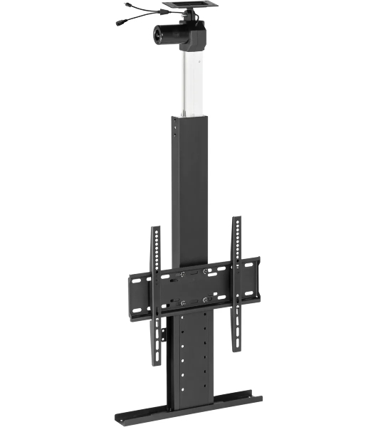 Кронштейн для телевизора Cactus CS-STM-7844 черный, 32'-55' макс. 45 кг, напольный (моторизованный лифт)