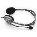 Гарнитура Logitech H110 серебристый, проводная, 3.5 мм, фото4