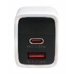 Сетевое зарядное устройство с дисплеем Cablexpert MP3A-PC-52, 35Вт GaN, QC3.0/PD3.0, 1хUSB, 1хType-C, белый, коробка, фото2