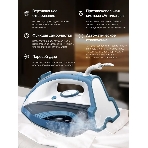 Утюг Brayer BR4002 синий/белый/черный, 2400 Вт, 25 г/мин, 140 г/мин, 360 мл, фото16