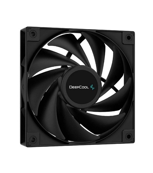 Кулер для процессора DEEPCOOL AG400 черный, 120 мм, алюминий/медь, 2000 об/мин, 31.6 дБ, 4 pin, 220 Вт, 150 мм