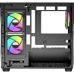 Компьютерный корпус Ocypus Gaммa C52 BK ARGB mATX/win/black/3 ARGB fans/no PSU/Tempered Glass, фото5