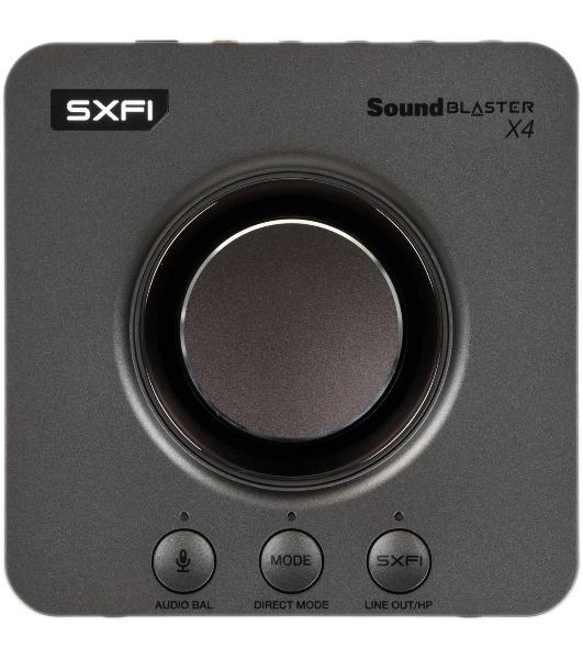 Звуковая карта Creative USB Sound Blaster X 4 WW (SB-Axx1) 7.1 Ret