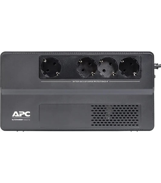 Источник бесперебойного питания APC Back-UPS BV650I-GR / 650ВА / 375Вт / 4 х CEE 7 (евророзетка)