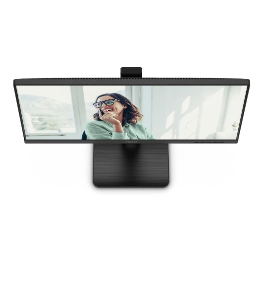 Монитор 27' AOC Q27P3CV IPS 2560x1440, 75 Гц, 4 мс, 16:9, 350 кд/м², 2xHDMI 1.4, DisplayPort 1.2, USB-концентратор (4x USB 3.0), 2.5 Gigabit Ethernet, встроенные динамики, черный