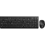 Комплект клавиатура+мышь Oklick S269W беспроводной, USB, 1600 DPI, чёрный, фото 1