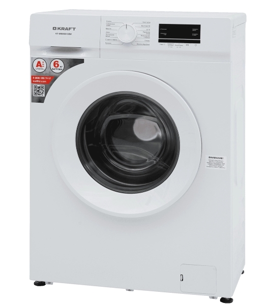 Стиральная машина Kraft KF-MBDS6108W белый, загрузка фронтальная 6 кг, 1000 об/мин, класс: А+++