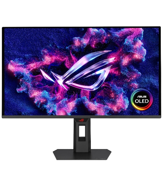 Монитор 26.5' Asus ROG Strix XG27AQDPG QD-OLED 2560x1440, 500 Гц, 0.03 мс, 16:9, 300 кд/м², DP 1.4, HDMI 2.1 x2, 3.5 Jack, USB Hub (3x USB 3.2), G-Sync Compatible, FreeSync, черный