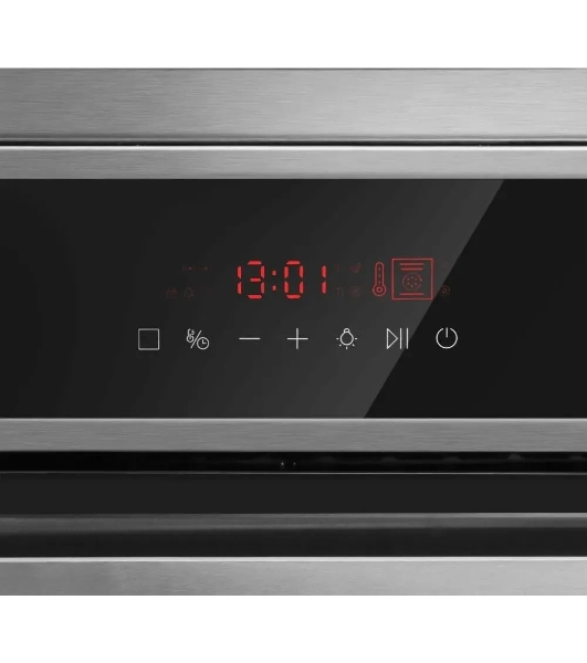 Плита электрическая Maunfeld MEC611CS10TD серебристый, конфорок 4 шт, духовка 59 л, 60 см x 85 см x 63 см