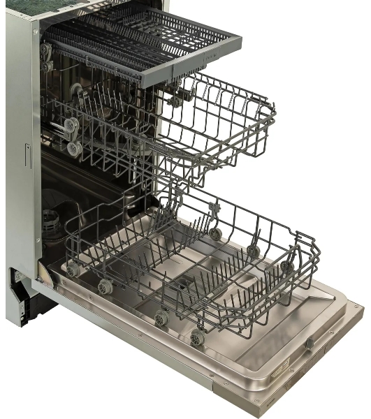 Встраиваемая посудомоечная машина Gorenje GV520E10S, черный, 44.8 см, 11 компл., 47 дБ, класс A++