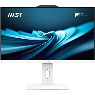 Моноблок MSI Pro AP242P 14M-807XRU 23.8' Full HD i7 14700 (2.1) 32Gb SSD 512Gb UHDG 770 без ОС GbitEth WiFi BT 120W клавиатура мышь Cam белый 1920x1080 (9S6-AE0622-1057)