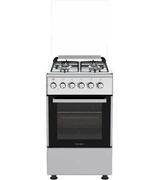 Плита комбинированная NORDEN FF5403GAZk нержавеющая сталь