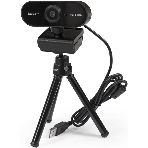 Веб-камера ExeGate EX287379RUS Stream C925 FullHD T-Tripod (матрица 1/3' 2 Мп, 1920х1080, 1080P, 30fps, 4-линзовый объектив, шторка, фиксированный фокус, USB, микрофон с шумоподавлением, поворотное крепление, телескопический штатив Tripod Tele Ball, кабель 1,5 м, поддержка H.264, Win Vista/7/8/10, Mac OS, черная), фото3
