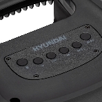 Минисистема Hyundai H-MC1230 черный 40Вт FM USB BT micro SD, фото2