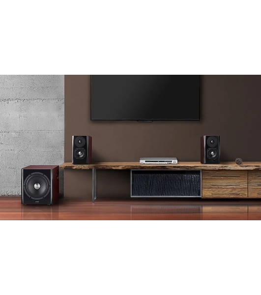 Акустическая система Edifier S350DB Brown 2.1,150W RMS, дерево, Bluetooth aptX