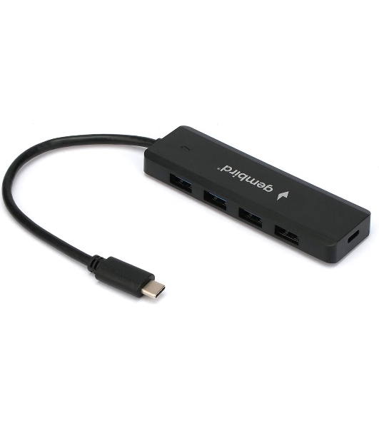 USB-концентратор Gembird UHB-C424, USB Type-C, USB 4 порта, USB Type-C