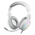 Гарнитура Redragon Mento белый, проводная, USB / 2 x mini jack 3.5 мм, подсветка, фото 1