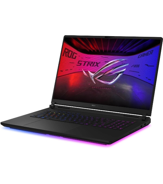 Ноутбук Asus ROG Strix Scar 18 G835LX-SA022W Core Ultra 9 275HX 32Gb SSD 1Tb NVIDIA GeForce RTX 5090 24Gb 18' IPS WQXGA (2560x1600) Windows 11 Home черный WiFi BT Cam (90NR0LF1-M000V0)