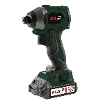 Профессиональный бесщеточный винтоверт аккумуляторный KLPRO KLDV18BH-20 (18В, Li-ion-2шт, 2.0А·ч, 220Нм, 2 скорости, подсветка,З/У,в кейсе), фото 1