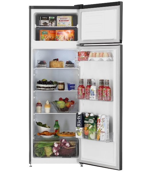 Холодильник Beko B1RDSK280G серый двухкамерный 210/46л морозилка сверху