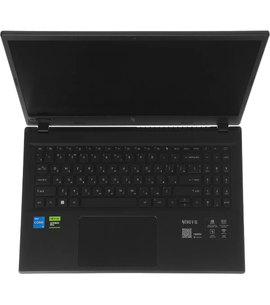 Ноутбук Acer Nitro V 15 ANV15-52-57BB Core i5 13420H 16Gb SSD512Gb NVIDIA GeForce RTX5050 8Gb 15.6' IPS FHD (1920x1080) Windows 11 Home Multi Language черный WiFi BT Cam (NH.U1PAA.004)