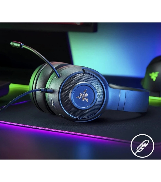 Гарнитура Razer Kraken V3 X чёрный, проводная, USB