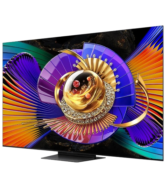 Телевизор QLED TCL 85' 85C7L SQD-Mini LED (2026) черный 4K Ultra HD 144Hz MEMC DVB-T DVB-T2 DVB-C DVB-S DVB-S2 USB WiFi Smart TV