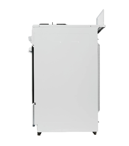 Плита комбинированная Flama RK 2201 W белый, конфорок 2 газовых и 2 электрических, духовка 50 л, 50 см x 85 см x 54 см